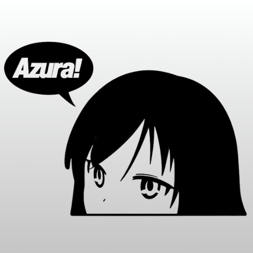 Azura Peek Decal